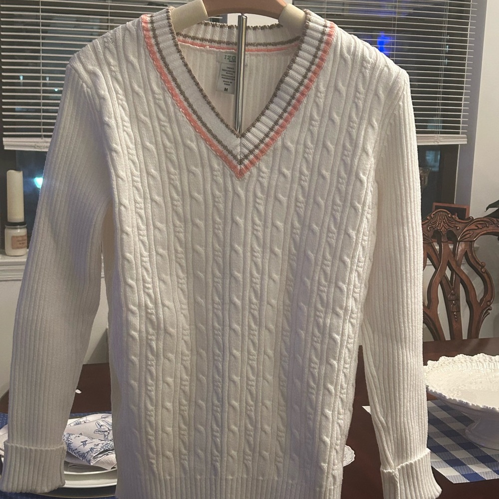 IZOD Tennis Sweater vintage